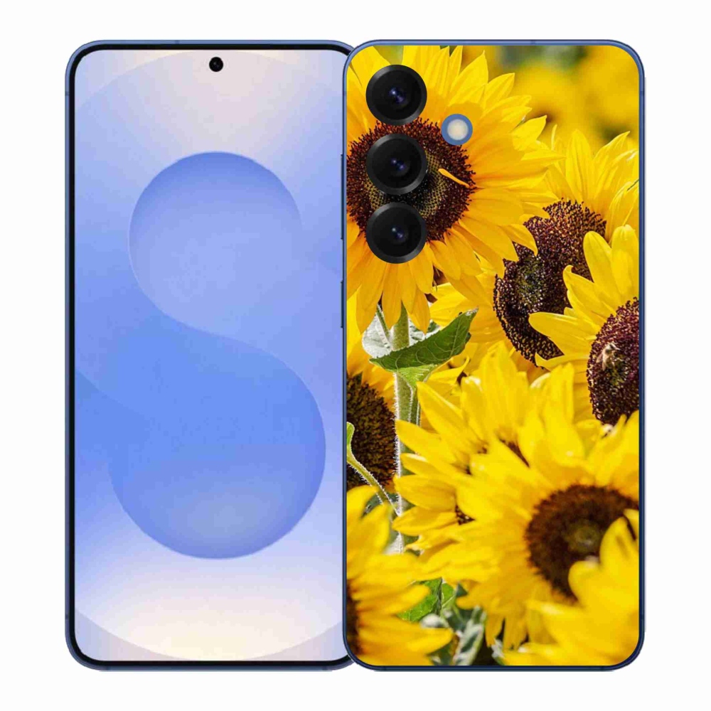 Gélový kryt mmCase na Samsung Galaxy S26+ - slnečnica