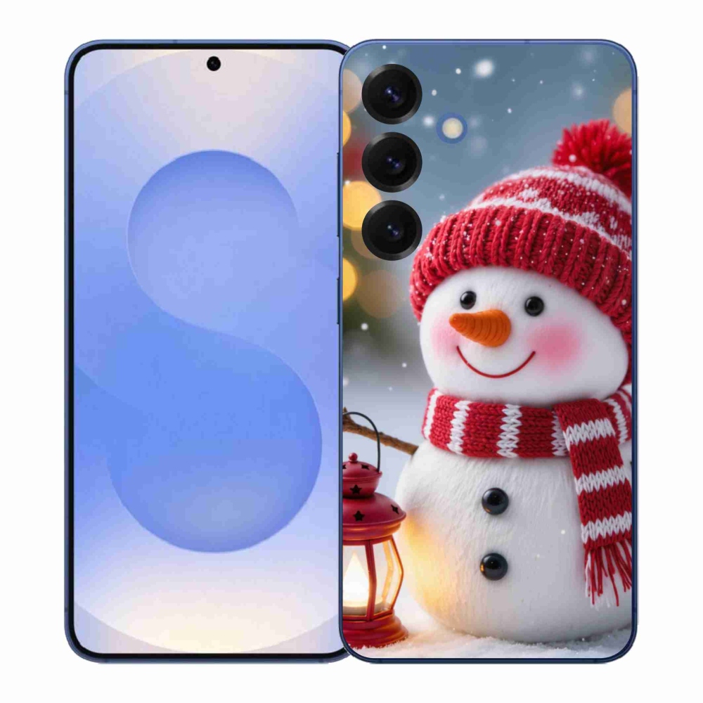 Gélový kryt mmCase na Samsung Galaxy S26+ - snehuliak 2