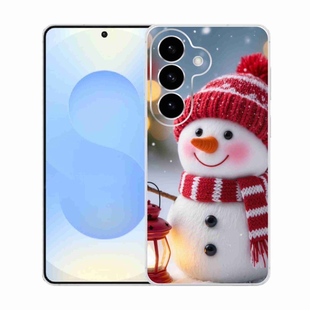 Gélový kryt mmCase na Samsung Galaxy S26 - snehuliak 2