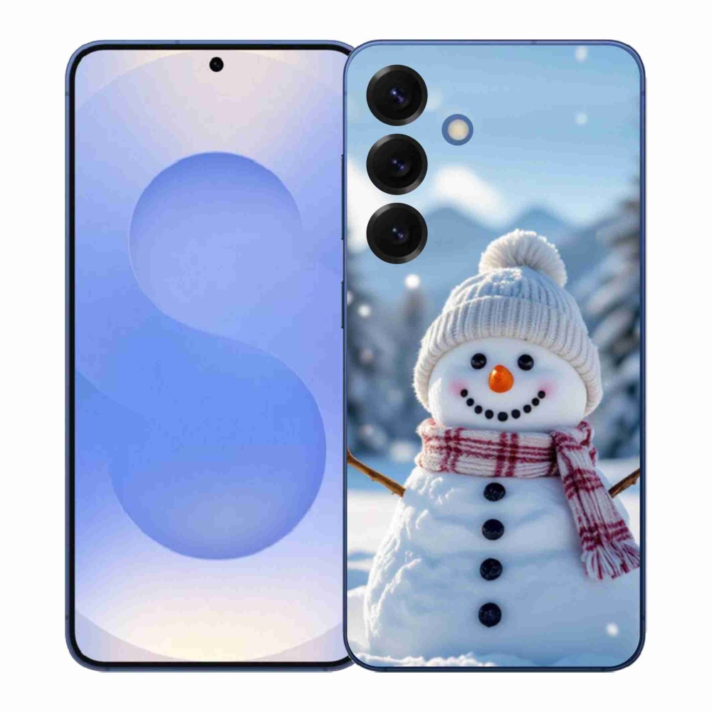 Gélový kryt mmCase na Samsung Galaxy S26+ - snehuliak 3