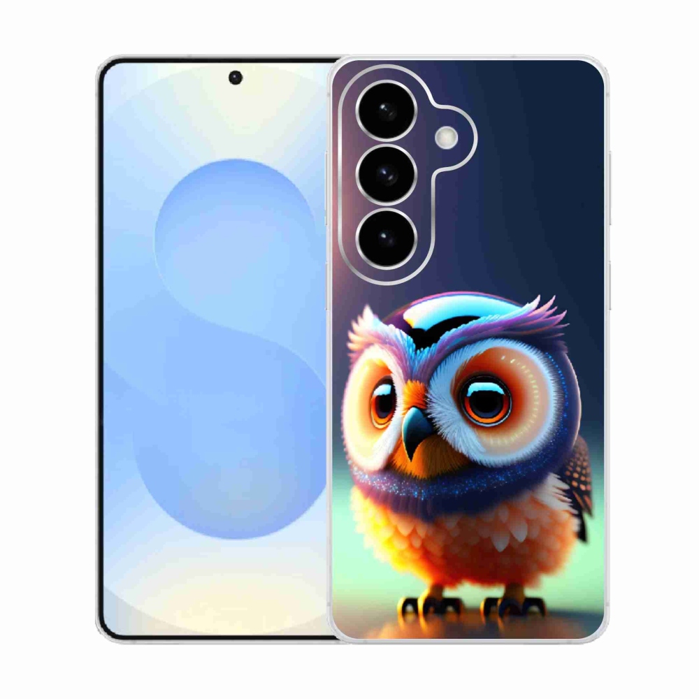 Gélový kryt mmCase na Samsung Galaxy S26 - sovička