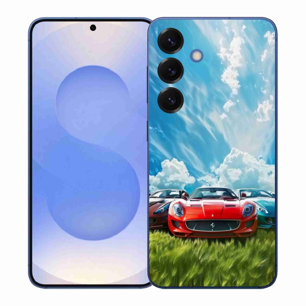 Gélový kryt mmCase na Samsung Galaxy S26+ - športové vozidlá