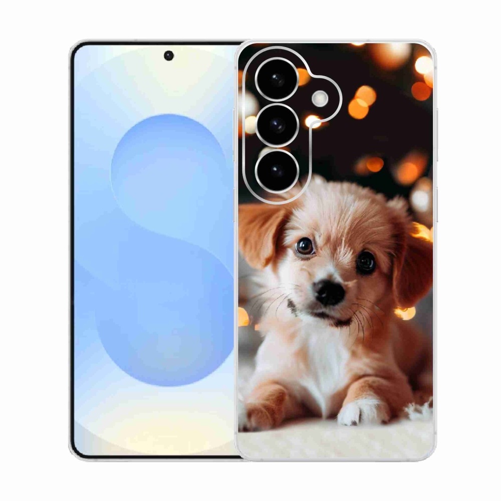 Gélový kryt mmCase na Samsung Galaxy S26 - šteniatko