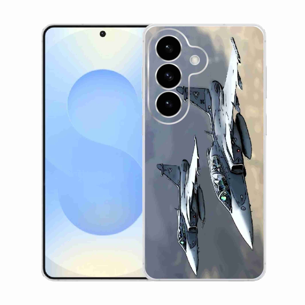 Gélový kryt mmCase na Samsung Galaxy S26 - stíhačky