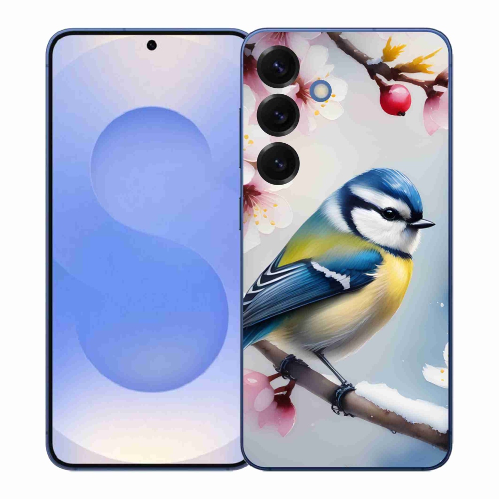 Gélový kryt mmCase na Samsung Galaxy S26+ - sýkorka