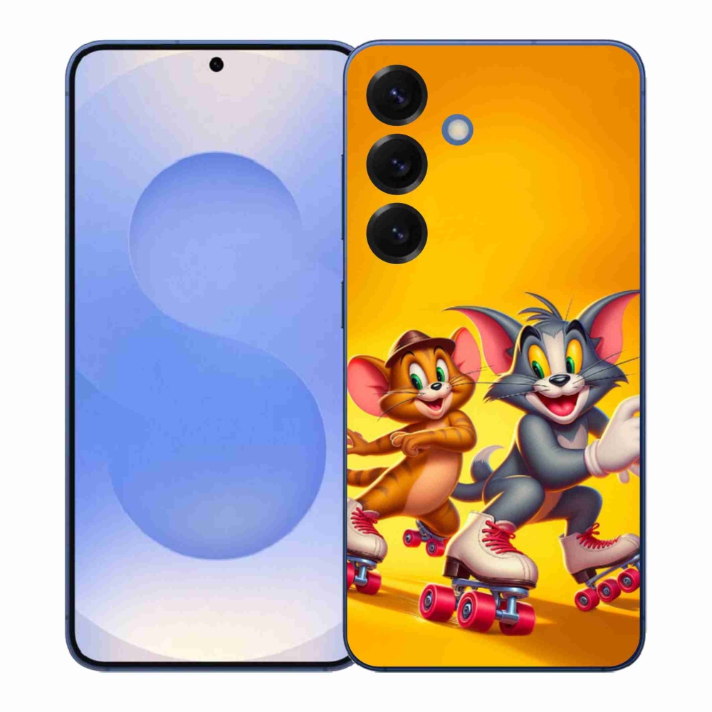 Gélový kryt mmCase na Samsung Galaxy S26+ - tom a jerry