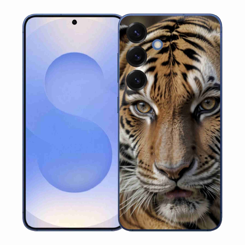 Gélový kryt mmCase na Samsung Galaxy S26+ - tigrie pohľad