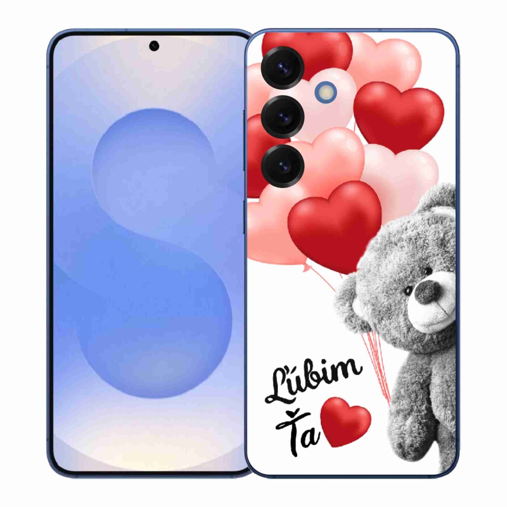 Gélový kryt mmCase na Samsung Galaxy S26+ - ľúbim ťa sk