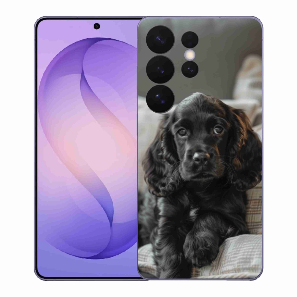 Gélový kryt mmCase na Samsung Galaxy S26 Ultra - anglický kokeršpaniel