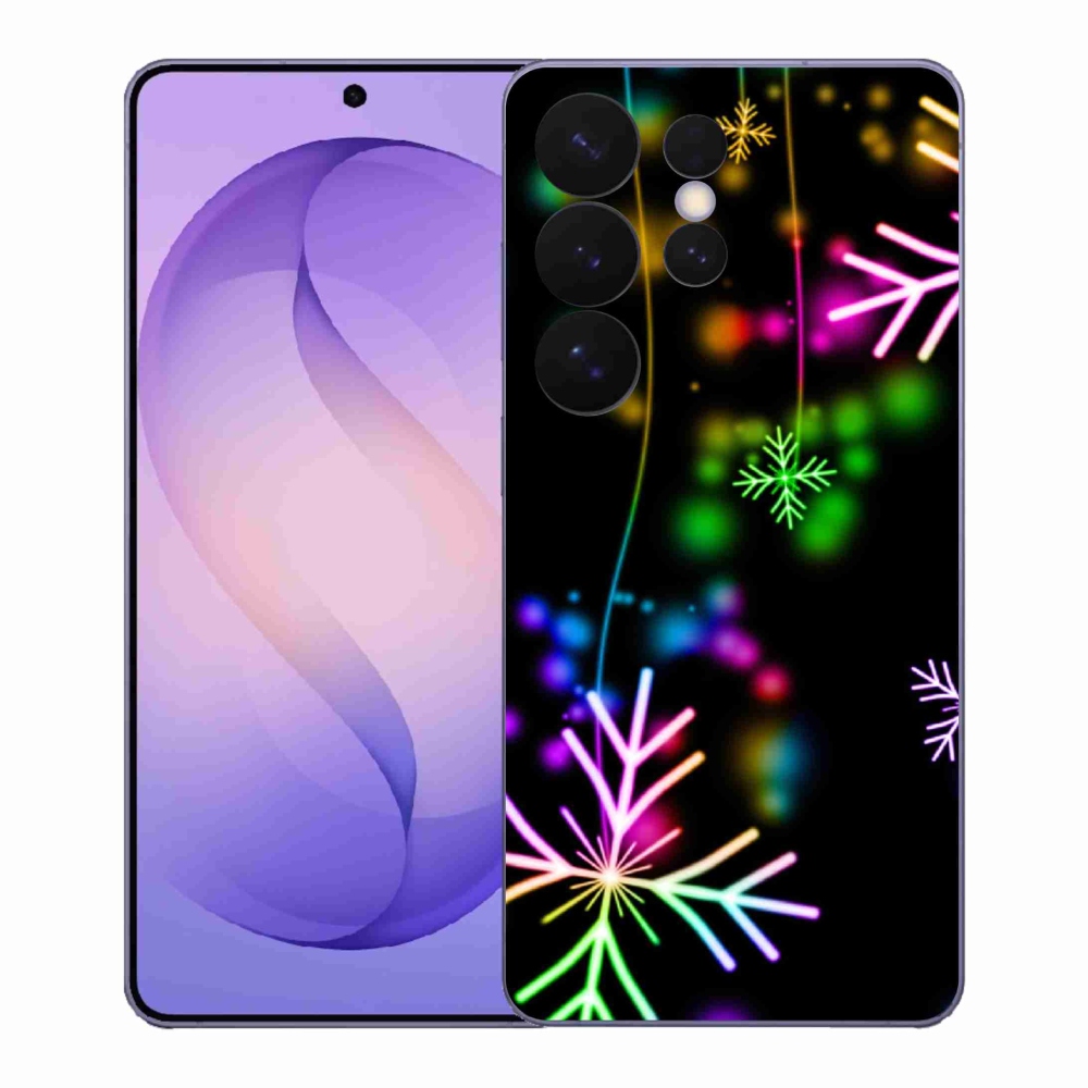 Gélový kryt mmCase na Samsung Galaxy S26 Ultra - farebné vločky