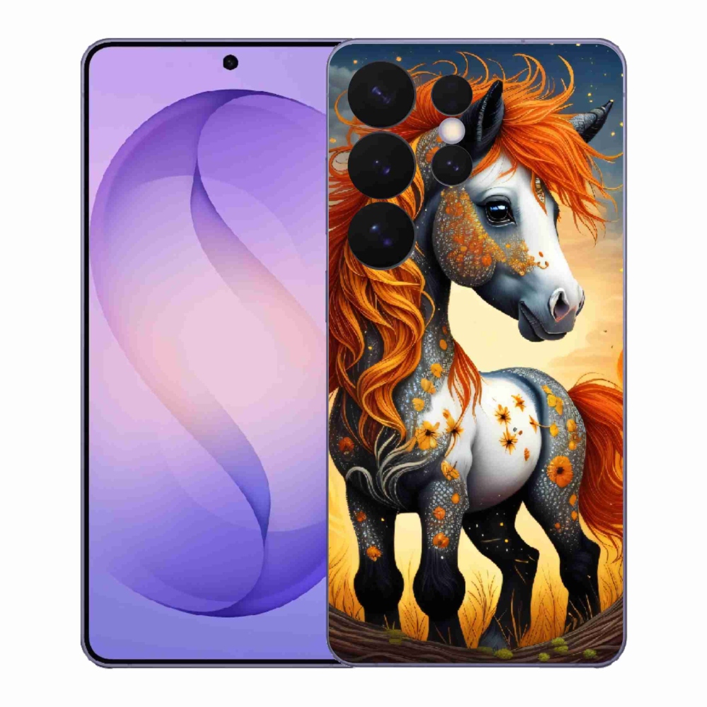 Gélový kryt mmCase na Samsung Galaxy S26 Ultra - farebný poník