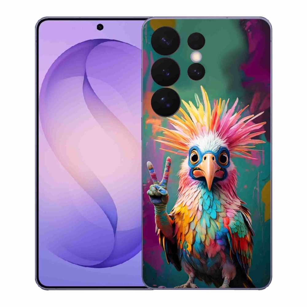Gélový kryt mmCase na Samsung Galaxy S26 Ultra - farebný rebel