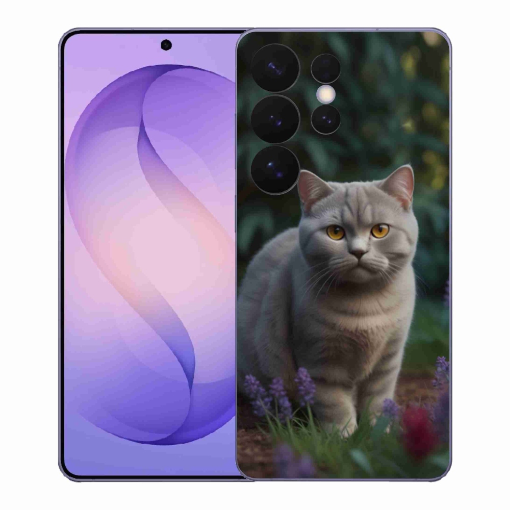 Gélový kryt mmCase na Samsung Galaxy S26 Ultra - britská mačka