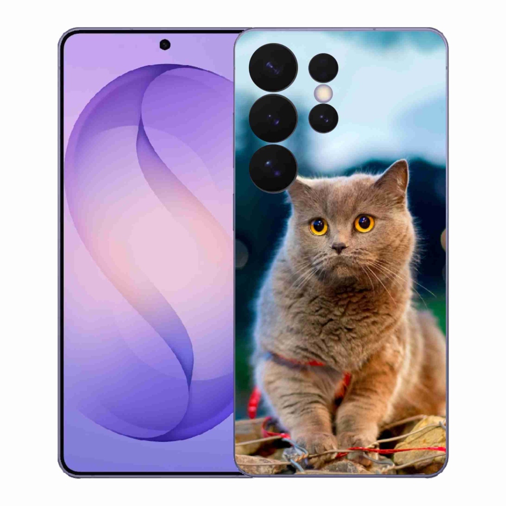 Gélový kryt mmCase na Samsung Galaxy S26 Ultra - britská modrá 2