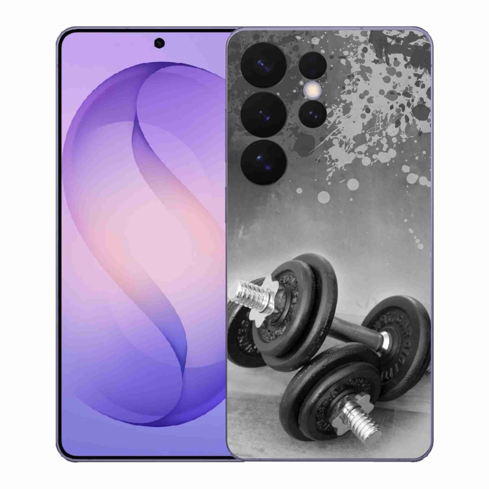 Gélový kryt mmCase na Samsung Galaxy S26 Ultra - činky 1