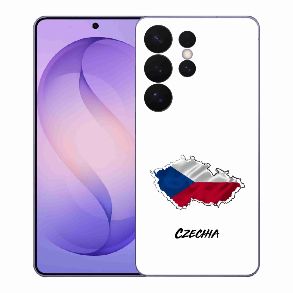 Gélový kryt mmCase na Samsung Galaxy S26 Ultra - Slovakia biele pozadie