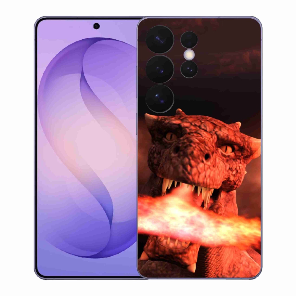 Gélový kryt mmCase na Samsung Galaxy S26 Ultra - drak