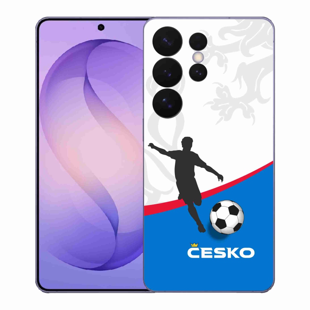 Gélový kryt mmCase na Samsung Galaxy S26 Ultra - futbal Česko 1