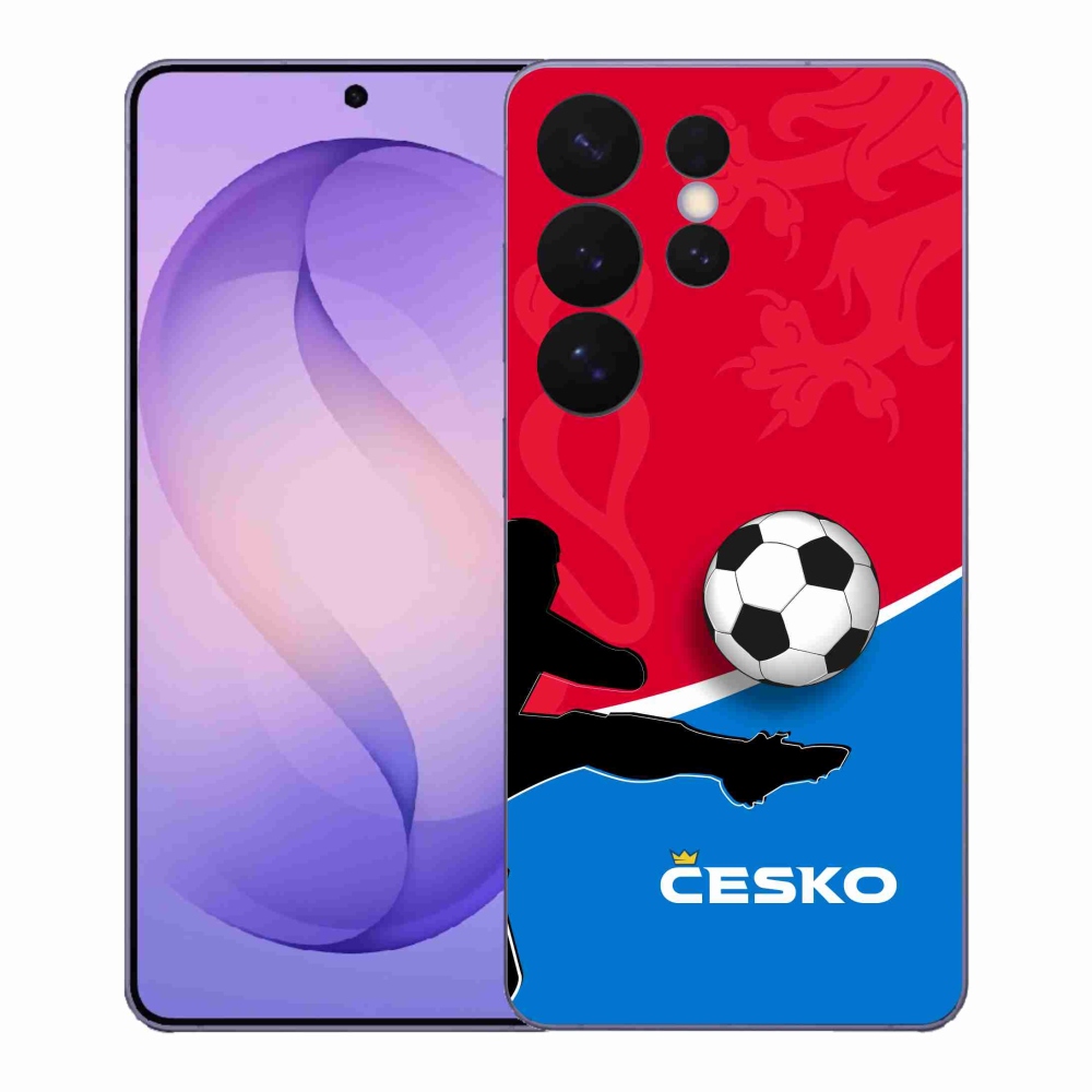 Gélový kryt mmCase na Samsung Galaxy S26 Ultra - futbal Česko 2