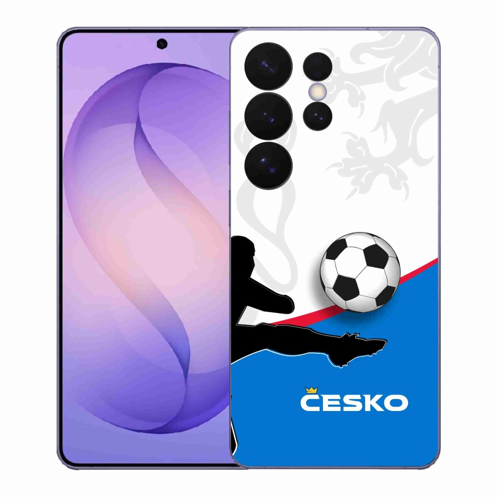 Gélový kryt mmCase na Samsung Galaxy S26 Ultra - futbal Česko 3