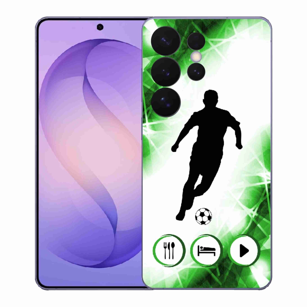 Gélový kryt mmCase na Samsung Galaxy S26 Ultra - futbalista
