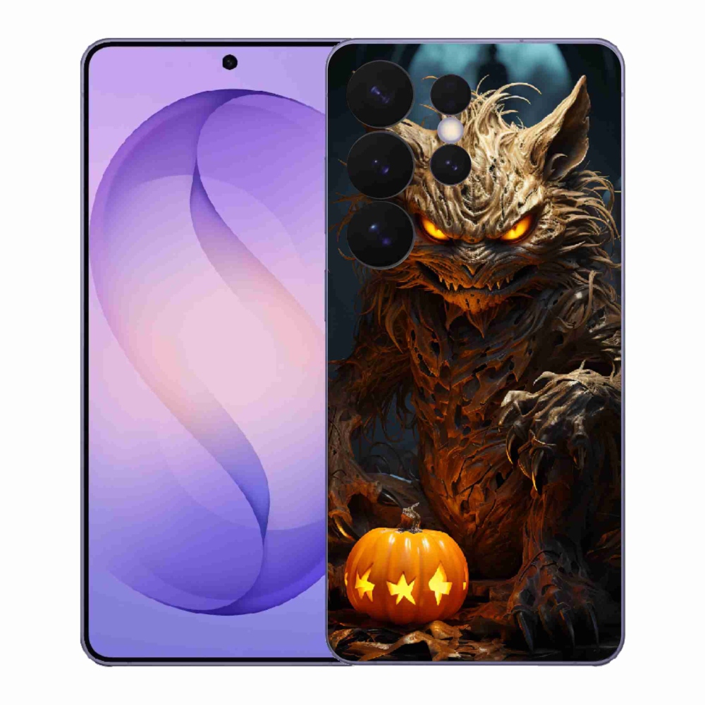 Gélový kryt mmCase na Samsung Galaxy S26 Ultra - halloweenska príšera