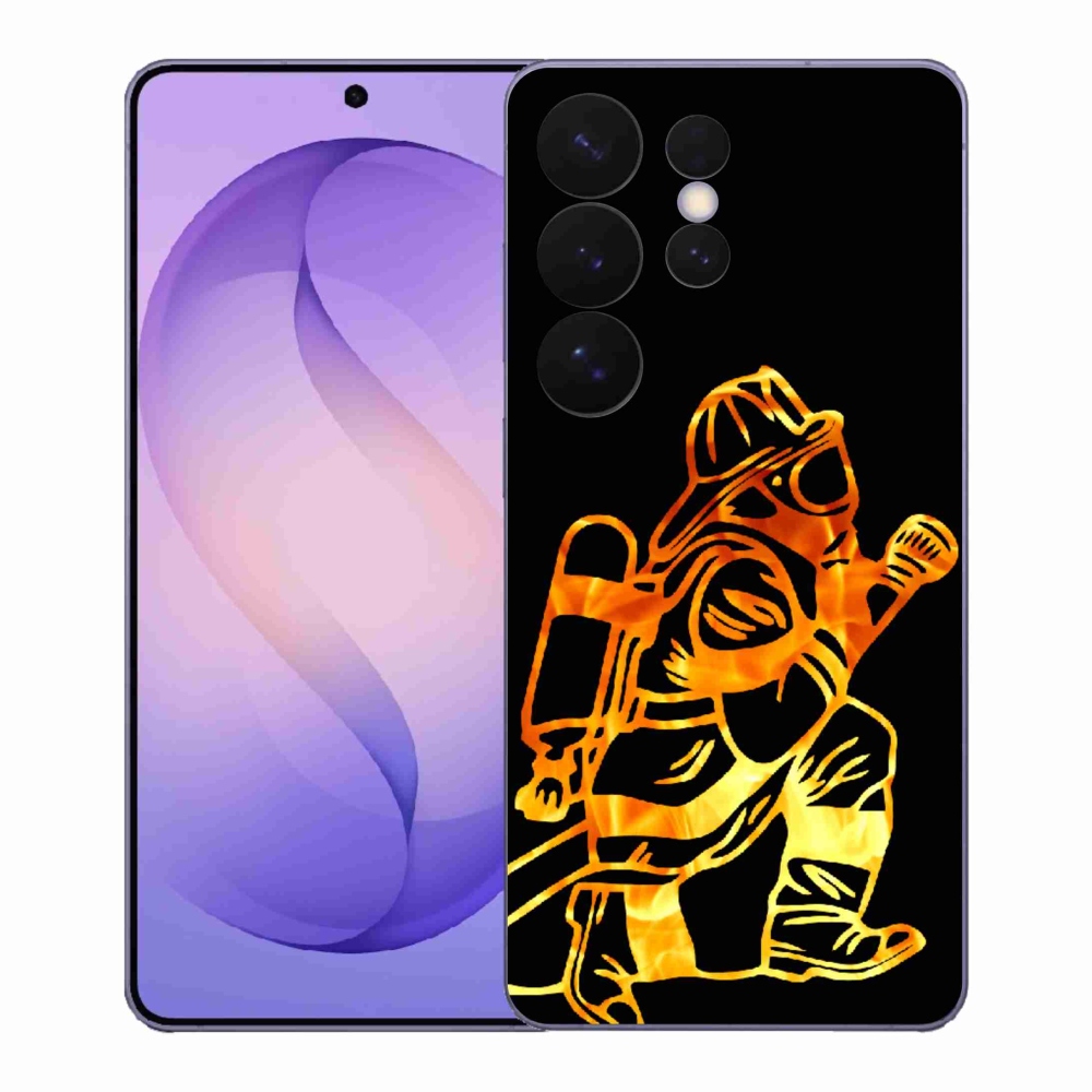 Gélový kryt mmCase na Samsung Galaxy S26 Ultra - hasič 1