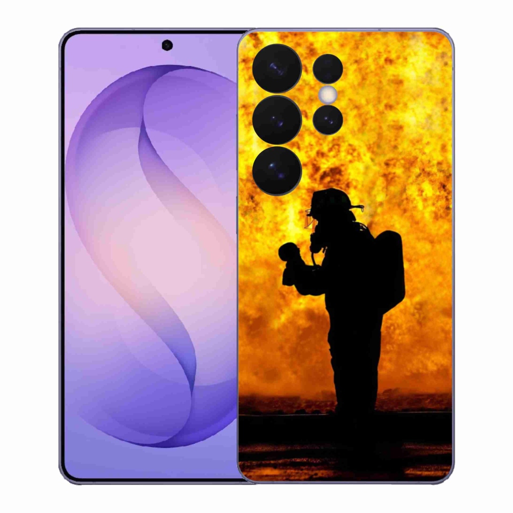 Gélový kryt mmCase na Samsung Galaxy S26 Ultra - hasič