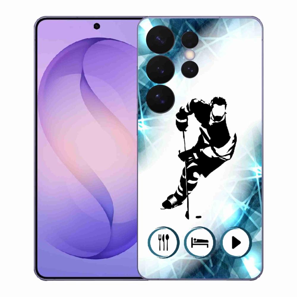 Gélový kryt mmCase na Samsung Galaxy S26 Ultra - hokej 1