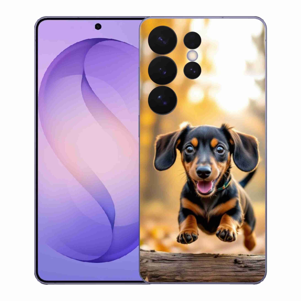 Gélový kryt mmCase na Samsung Galaxy S26 Ultra - jazvečík 2