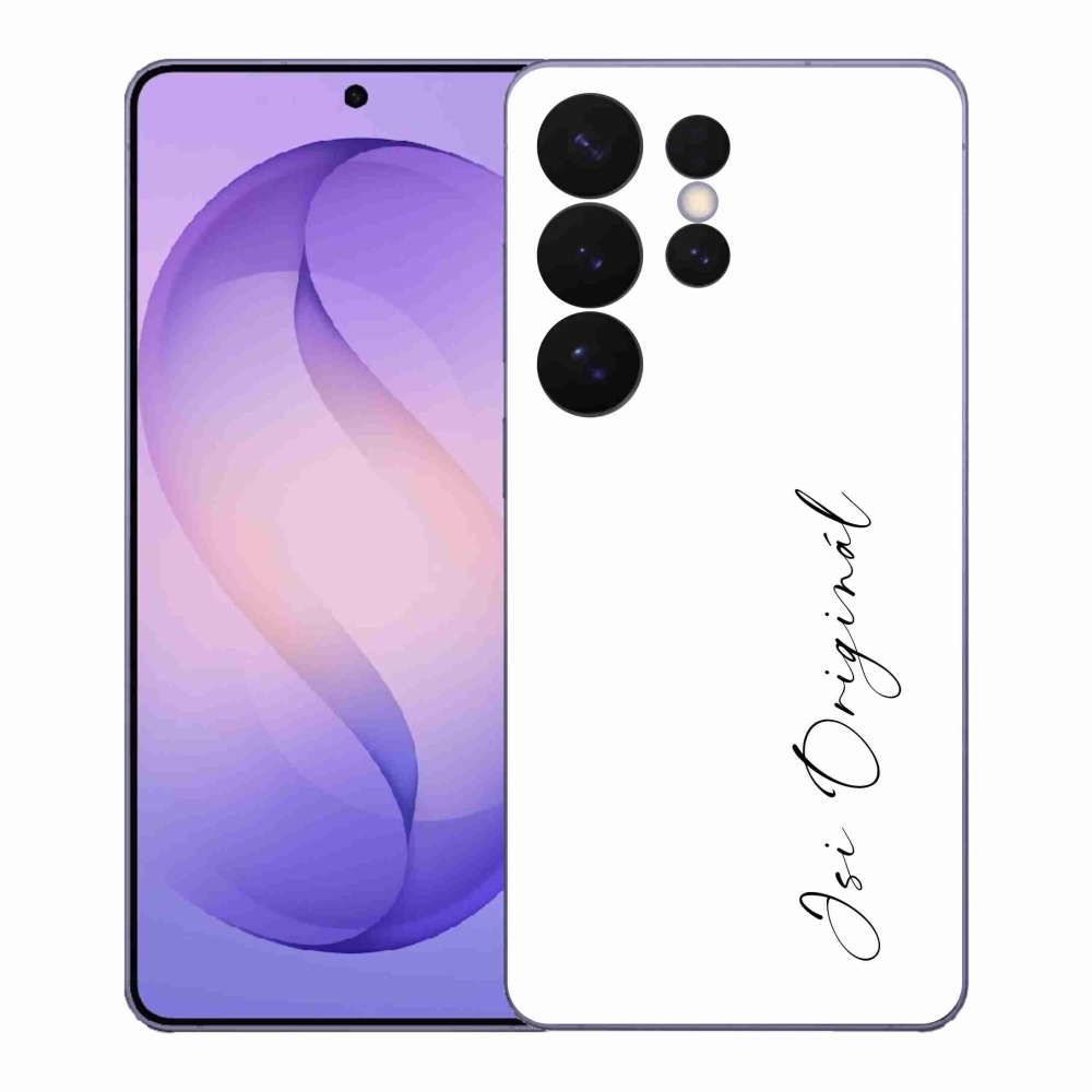 Gélový kryt mmCase na Samsung Galaxy S26 Ultra - si originál biele pozadie