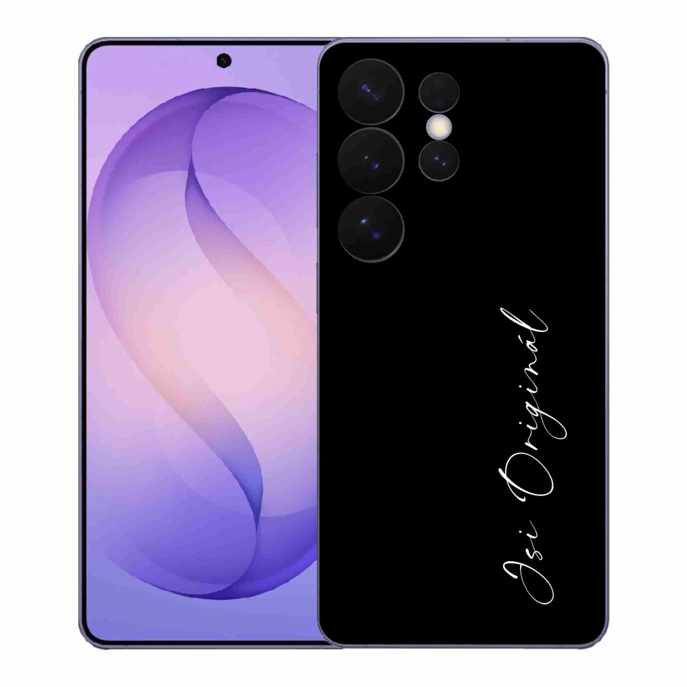 Gélový kryt mmCase na Samsung Galaxy S26 Ultra - si originál čierne pozadie