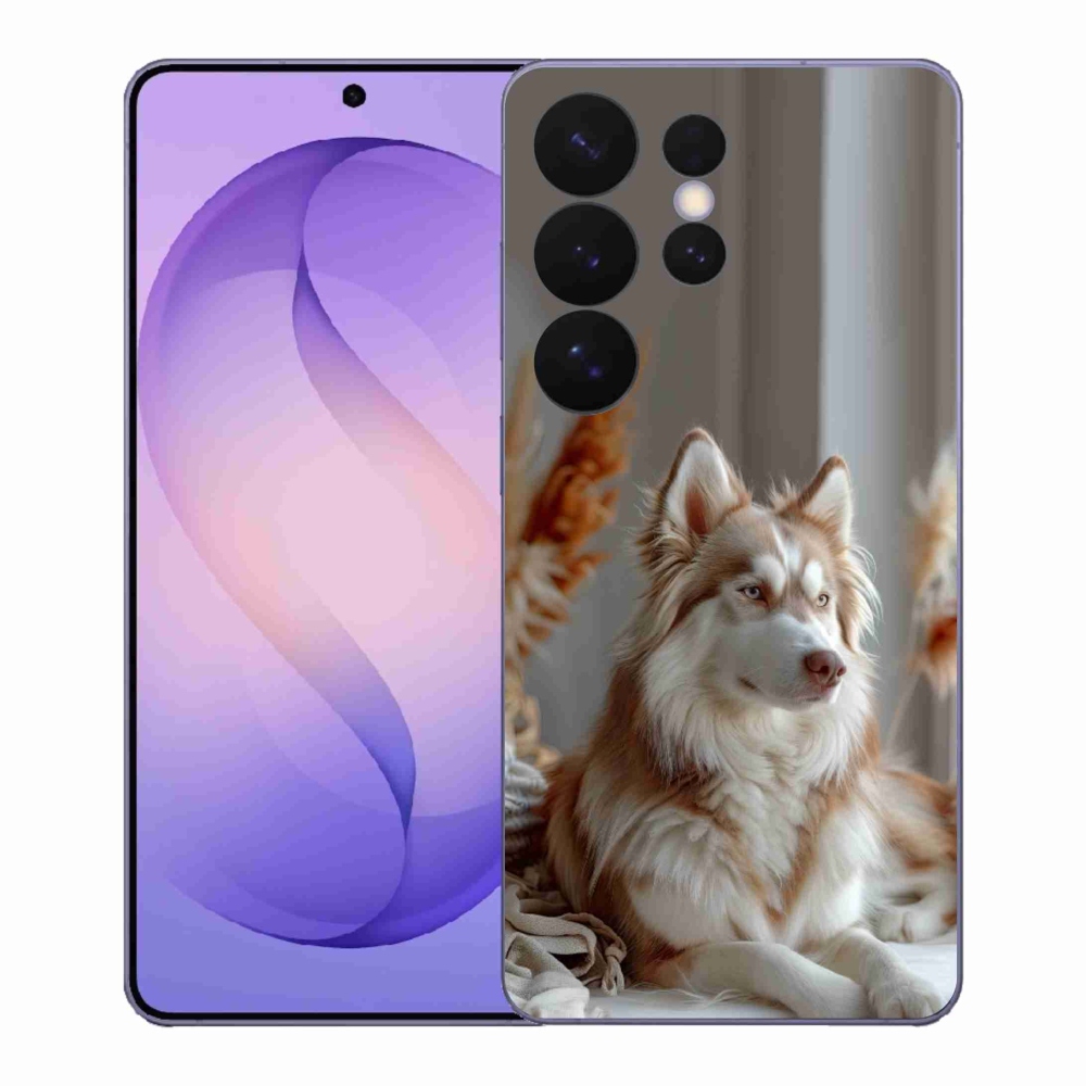 Gélový kryt mmCase na Samsung Galaxy S26 Ultra - pokojný sibírsky husky