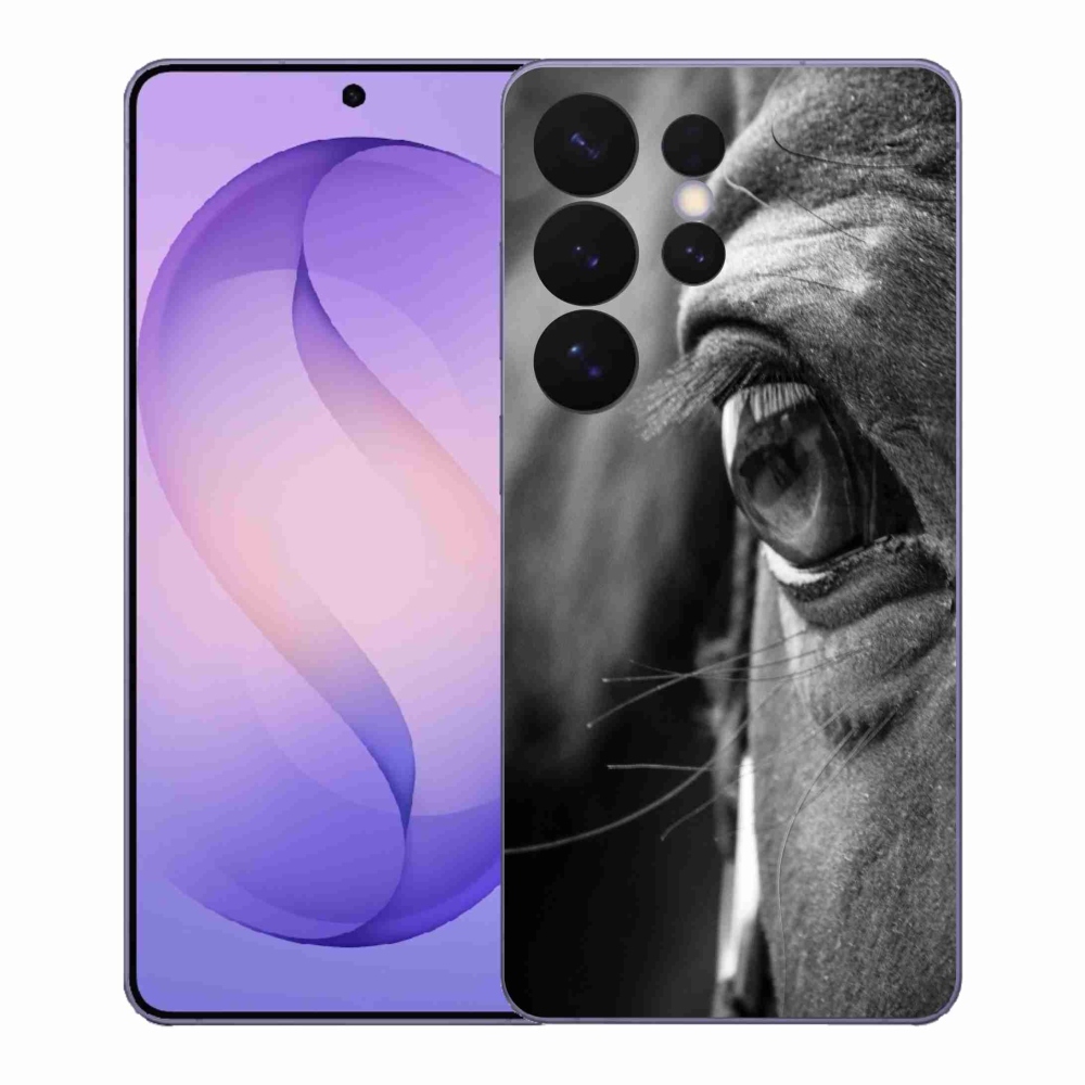 Gélový kryt mmCase na Samsung Galaxy S26 Ultra - konský pohľad