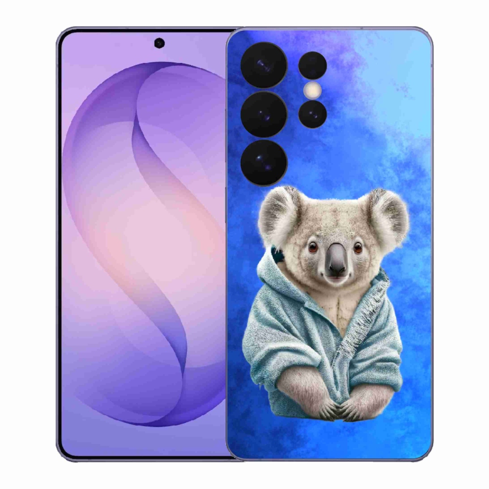 Gélový kryt mmCase na Samsung Galaxy S26 Ultra - koala vo svetri