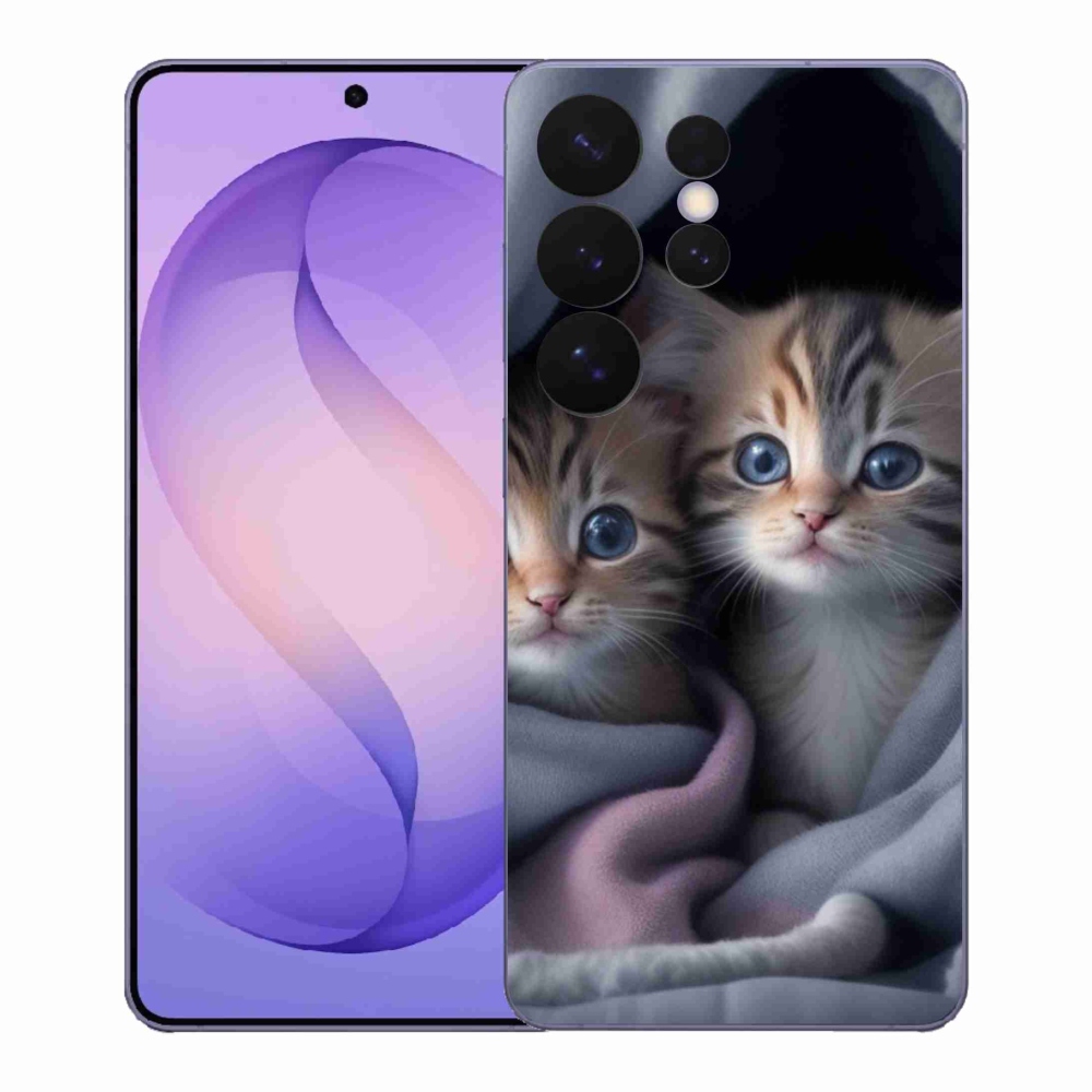 Gélový kryt mmCase na Samsung Galaxy S26 Ultra - mačacie duo 2