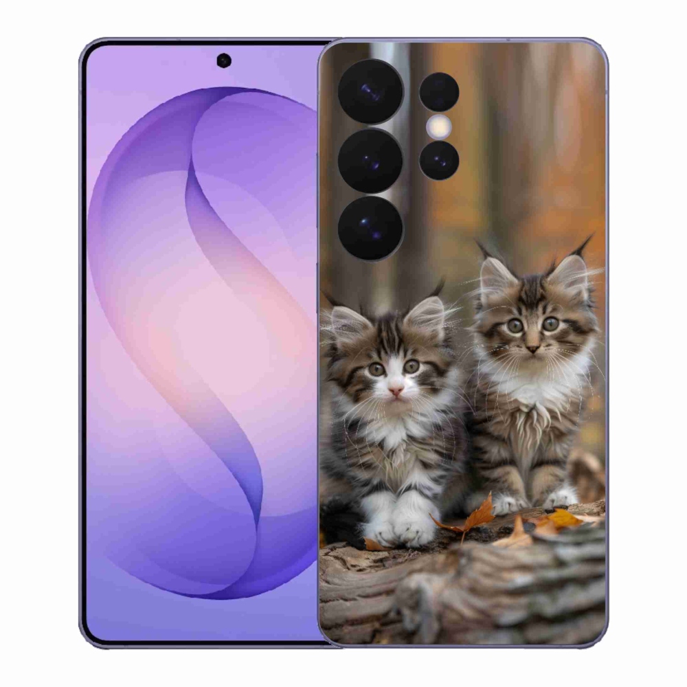 Gélový kryt mmCase na Samsung Galaxy S26 Ultra - mačacie duo 3