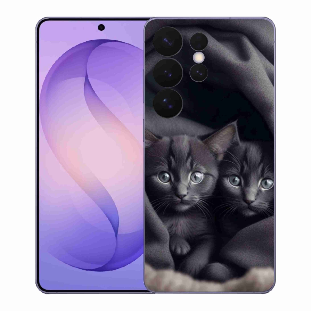 Gélový kryt mmCase na Samsung Galaxy S26 Ultra - mačacie duo