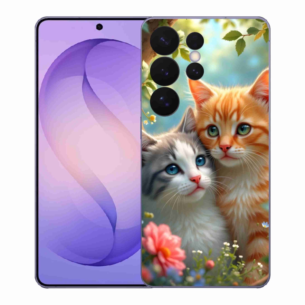 Gélový kryt mmCase na Samsung Galaxy S26 Ultra - mačacia láska 2