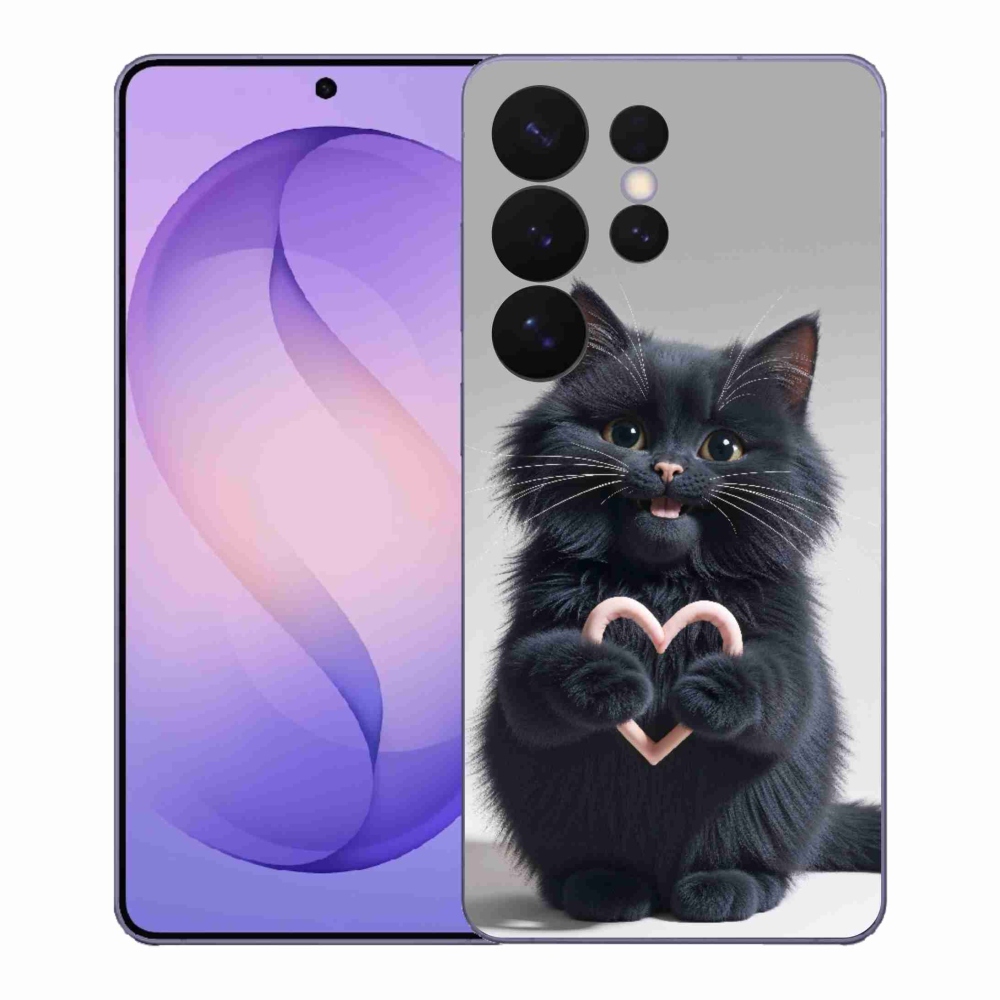 Gélový kryt mmCase na Samsung Galaxy S26 Ultra - mačacia láska 3
