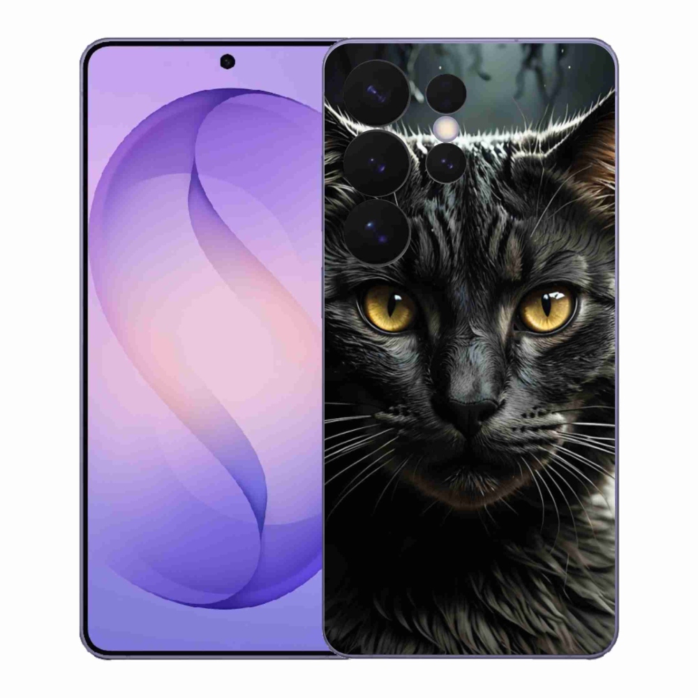 Gélový kryt mmCase na Samsung Galaxy S26 Ultra - mačacie pohľad 3