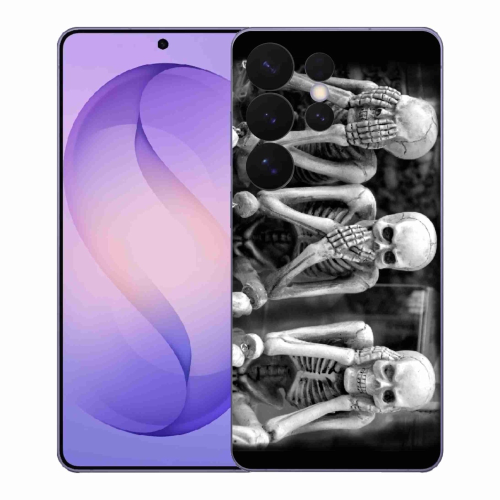 Gélový kryt mmCase na Samsung Galaxy S26 Ultra - kostlivci