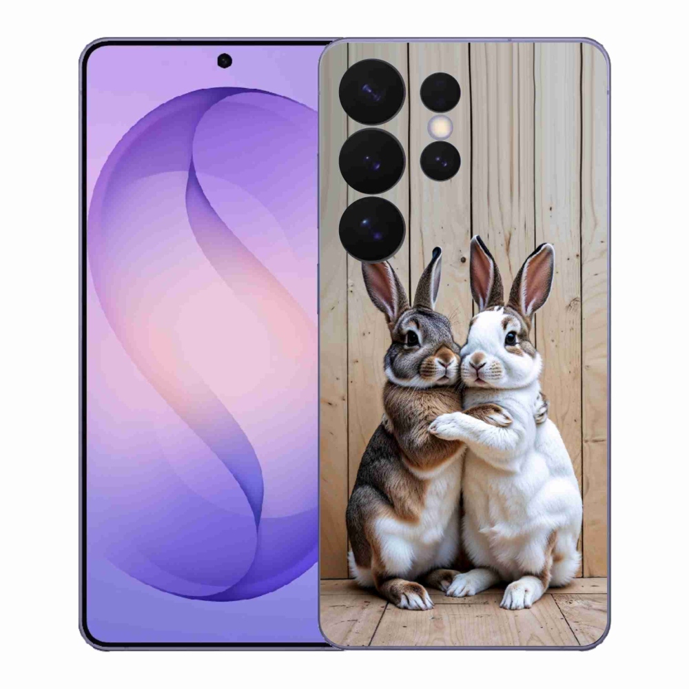 Gélový kryt mmCase na Samsung Galaxy S26 Ultra - králičie pár