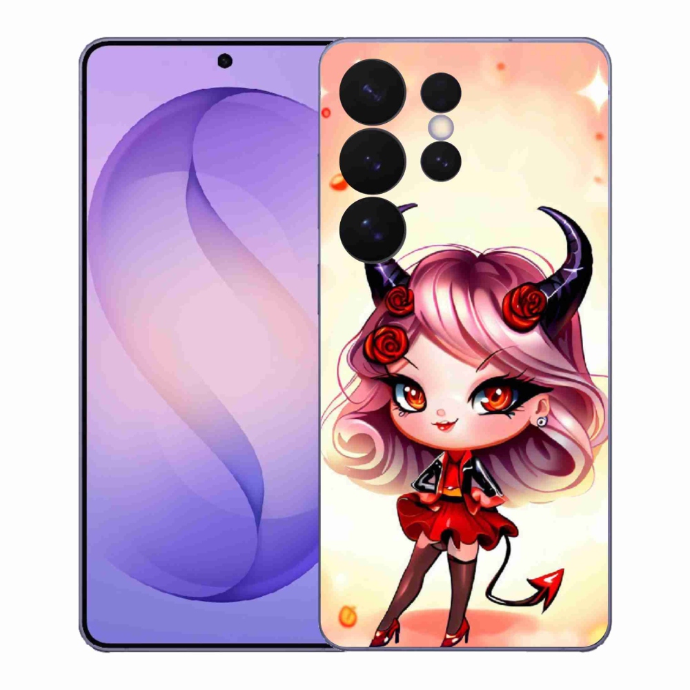 Gélový kryt mmCase na Samsung Galaxy S26 Ultra - kreslená čertica