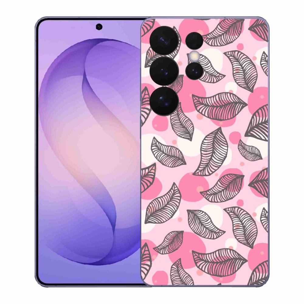 Gélový kryt mmCase na Samsung Galaxy S26 Ultra - kreslené padajúce listy