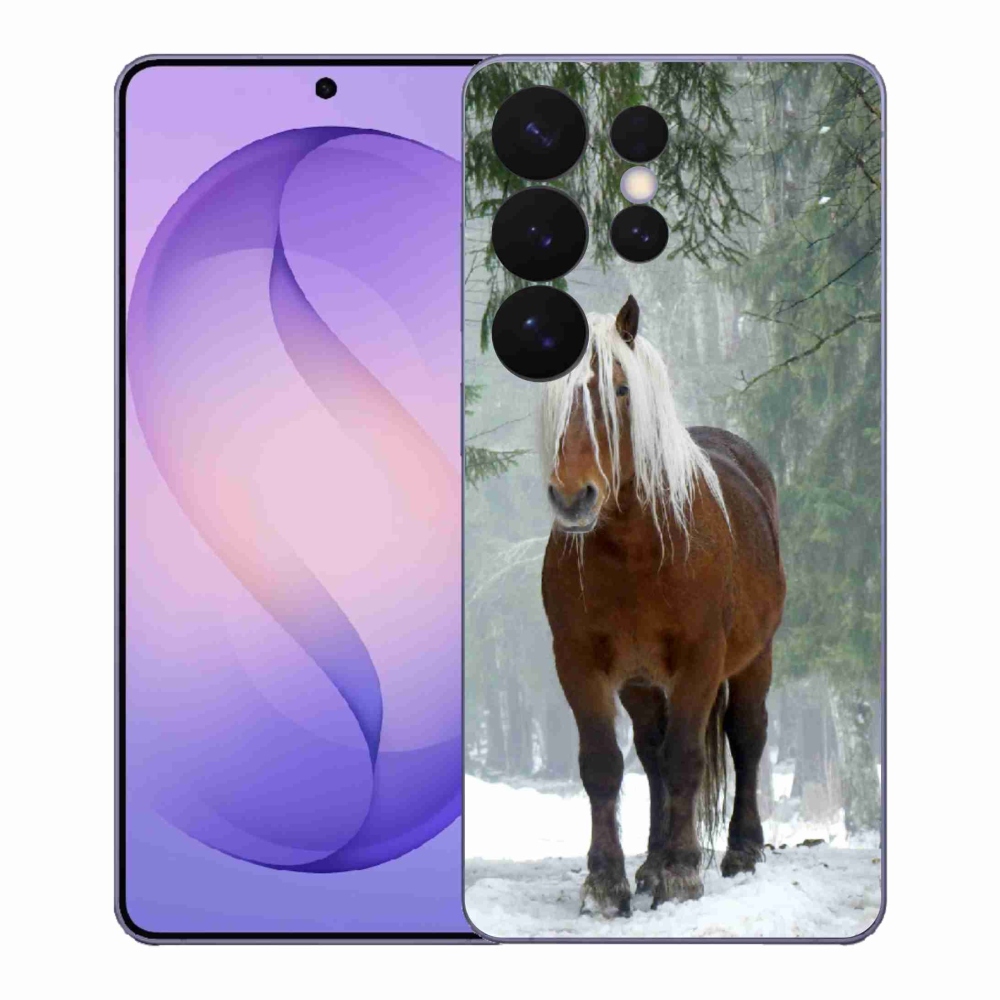 Gélový kryt mmCase na Samsung Galaxy S26 Ultra - kôň v lese