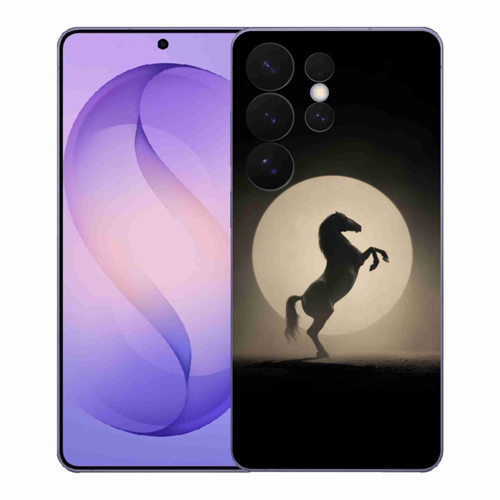 Gélový kryt mmCase na Samsung Galaxy S26 Ultra - kôň v siluete