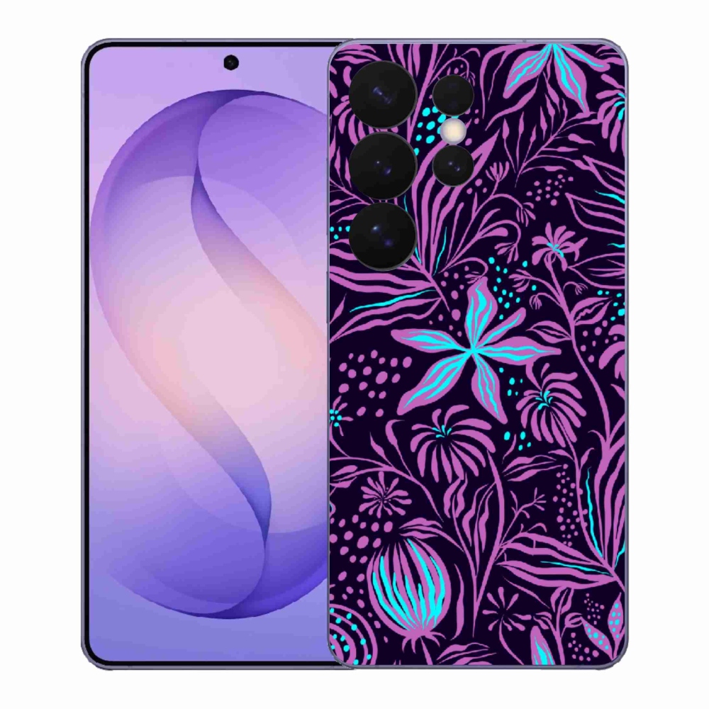 Gélový kryt mmCase na Samsung Galaxy S26 Ultra - kvety 2