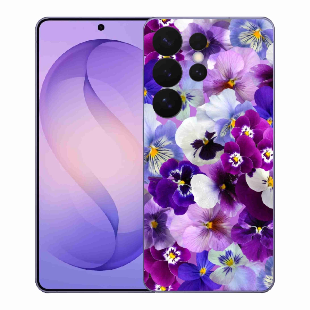 Gélový kryt mmCase na Samsung Galaxy S26 Ultra - kvety 9