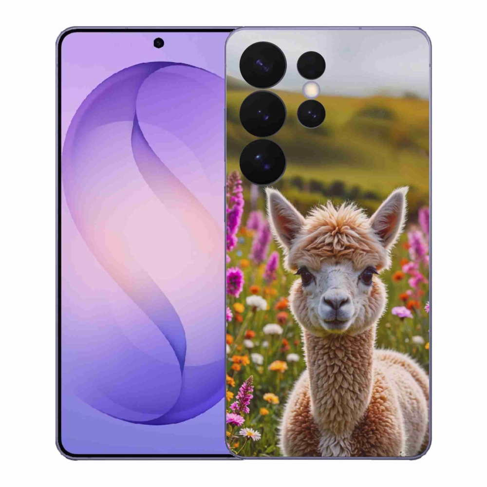 Gélový kryt mmCase na Samsung Galaxy S26 Ultra - lama na lúke